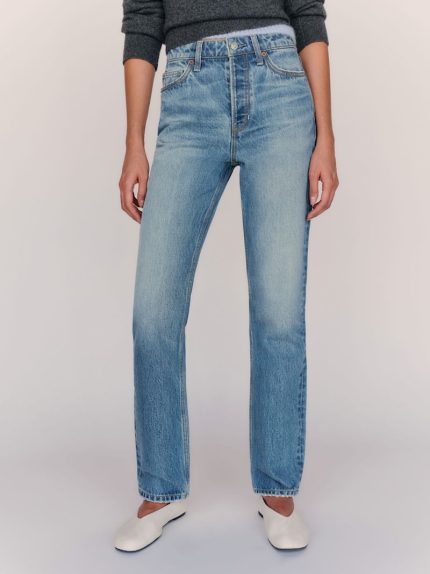 Maiori Cynthia High Rise Straight Jeans