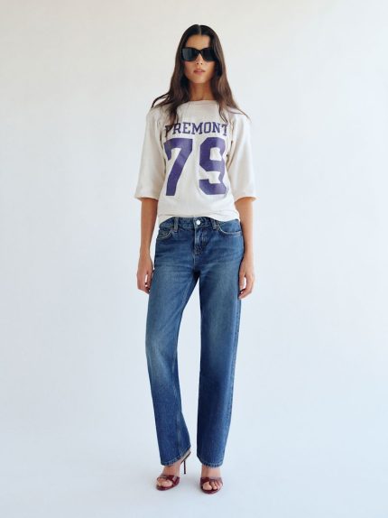 Maggiore Charlee Low Rise Straight Leg Jeans