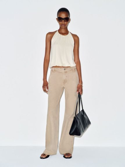 Petoskey Diego Mid Rise Baggy Utility Jeans