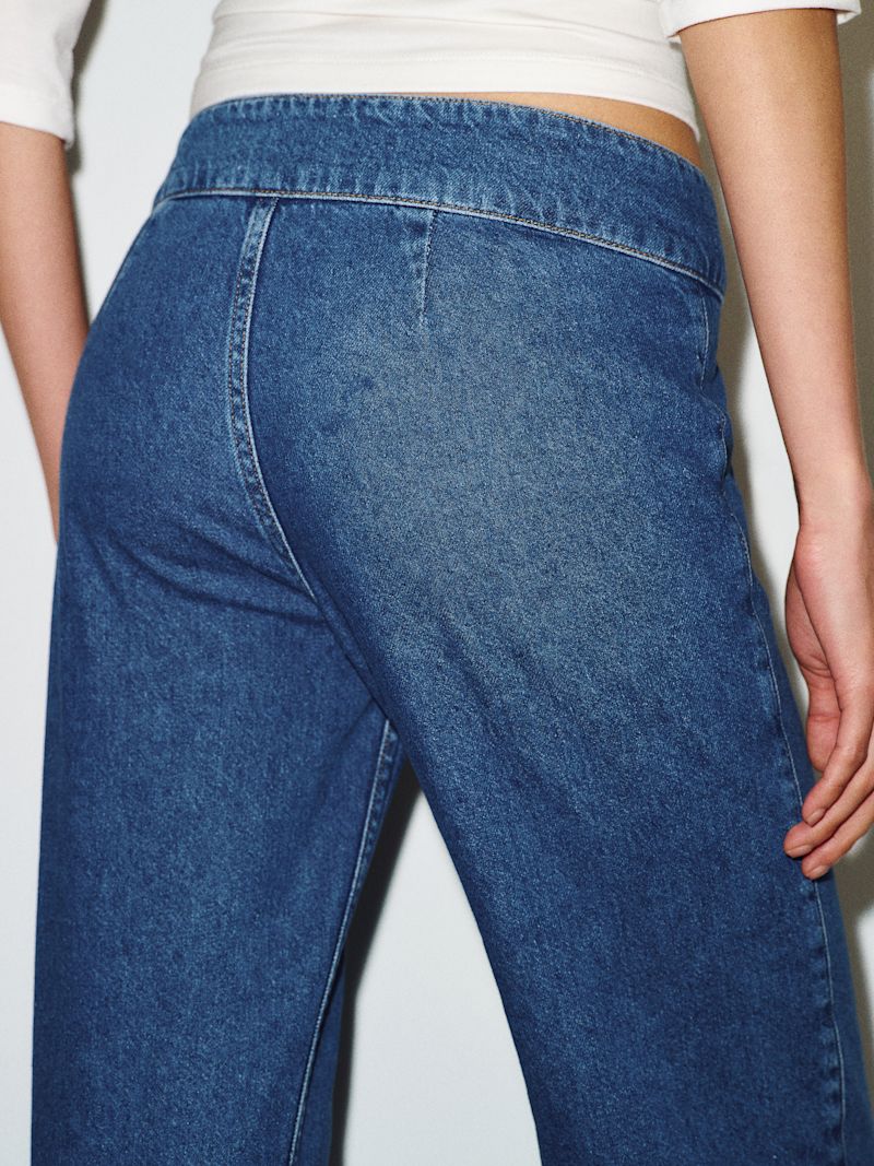 Faxa Kat Low Rise Straight Cropped Jeans - Image 6