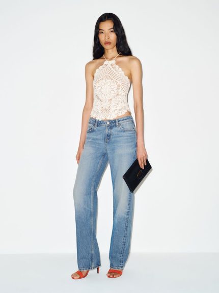 Maiori Charlee Low Rise Straight Leg Jeans