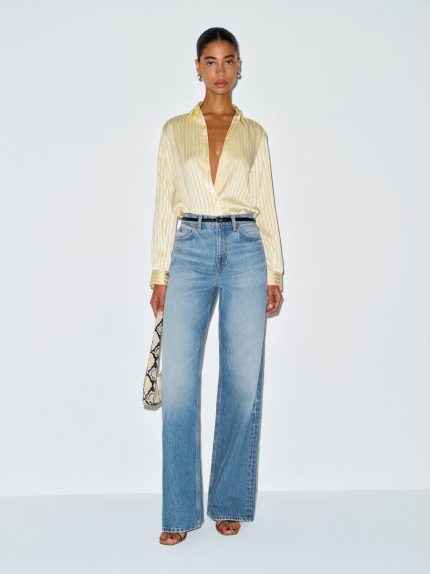 Maiori Cary High Rise Slouchy Wide Leg Jeans