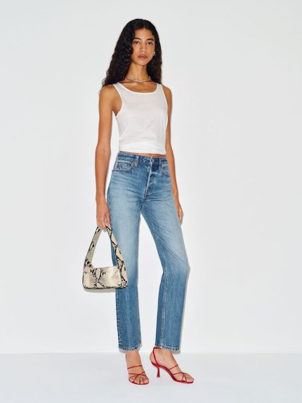 Reef Cynthia High Rise Straight Jeans