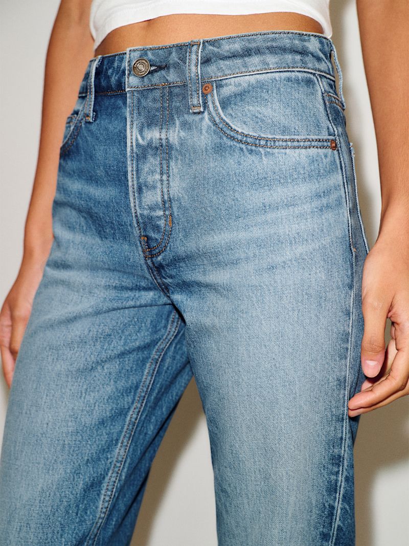 Reef Cynthia High Rise Straight Jeans - Image 3