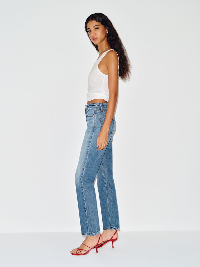 Reef Cynthia High Rise Straight Jeans - Image 4