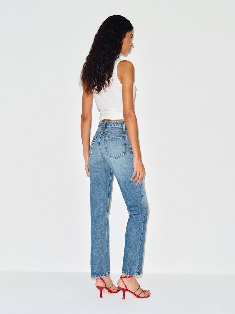 Reef Cynthia High Rise Straight Jeans - Image 5