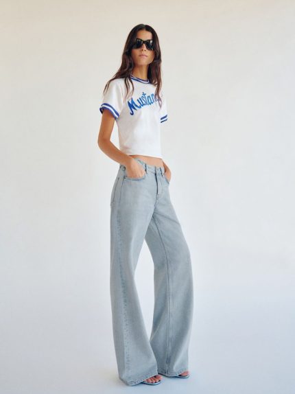 Yarra Cary Low Rise Slouchy Wide Leg Jeans